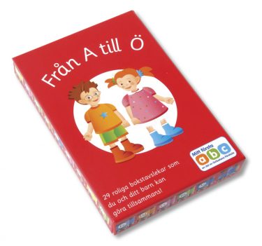 ABC-kortspelet "Från A till Ö"