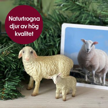 Julkalender för barn - Husdjur och skogsdjur - 24 djurfigurer och faktakort - Image 3