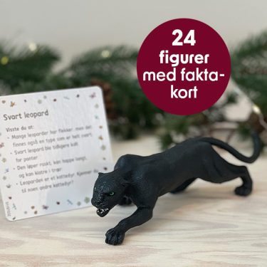 Julkalender för barn - Exotiska djur - 24 djurfigurer och faktakort - Image 8
