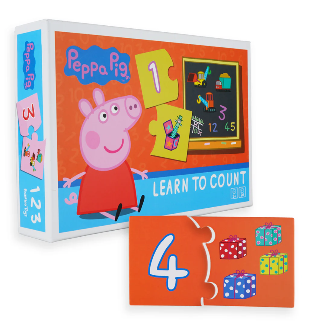 Peppa Pig telle-pussle-spill_2