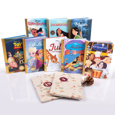 Julkalender för barn - Disney-kalender med böcker och figurer - Image 2