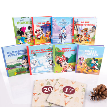 Julkalender för barn - Disney-kalender med böcker och figurer - Image 4