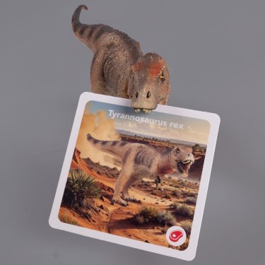 Julkalender för barn - Dinosaurier - 24 dinosauriefigurer och faktakort - Image 4